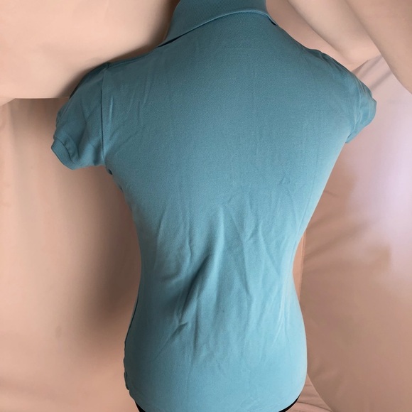 Lilly Pulitzer light blue short sleeve polo shirt XS - Picture 3 of 5